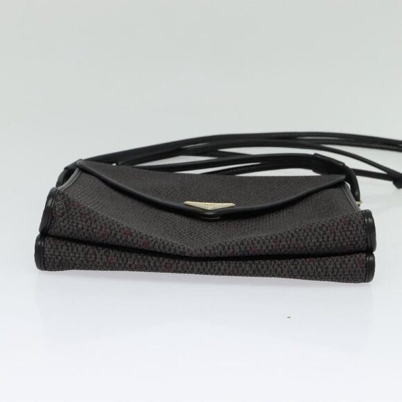 SAINT LAURENT Shoulder Bag PVC Gray Gold Auth 132120 - Picture 6 of 16